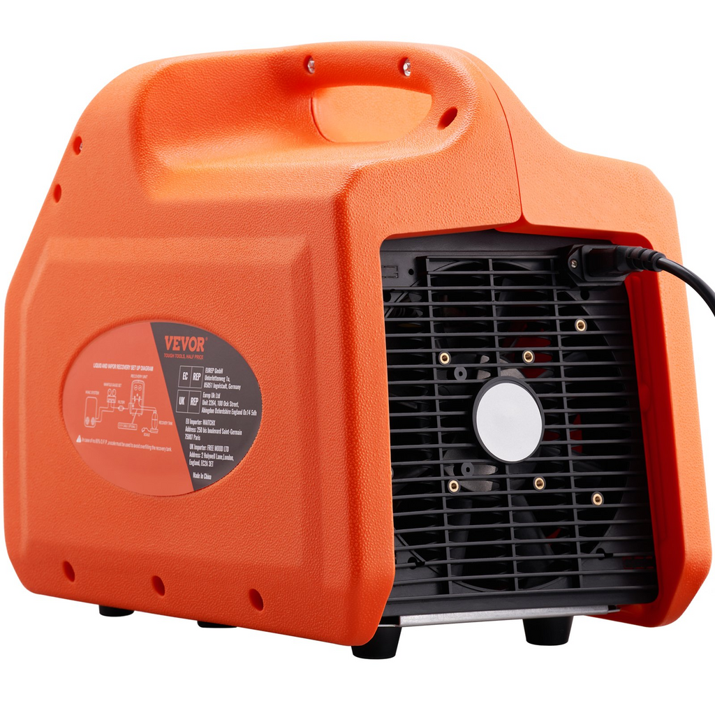 Máquina de recuperación de refrigerante VEVOR de 3/4 HP 120 V 60 Hz HVAC
