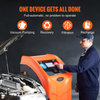 Máquina de recuperación de refrigerante completamente automática VEVOR