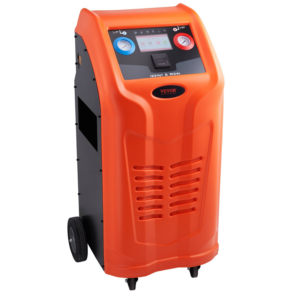Máquina de recuperación de refrigerante completamente automática VEVOR