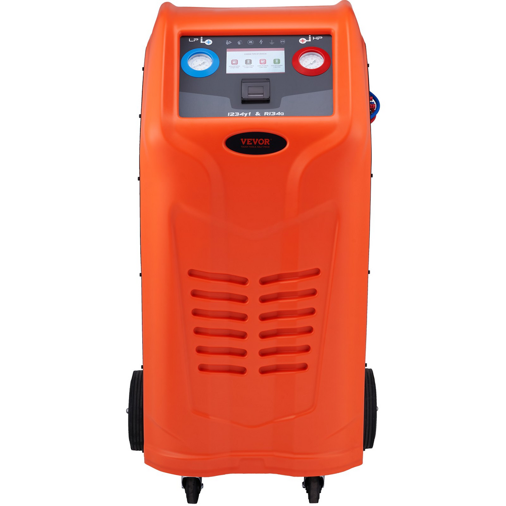 Máquina de recuperación de refrigerante completamente automática VEVOR