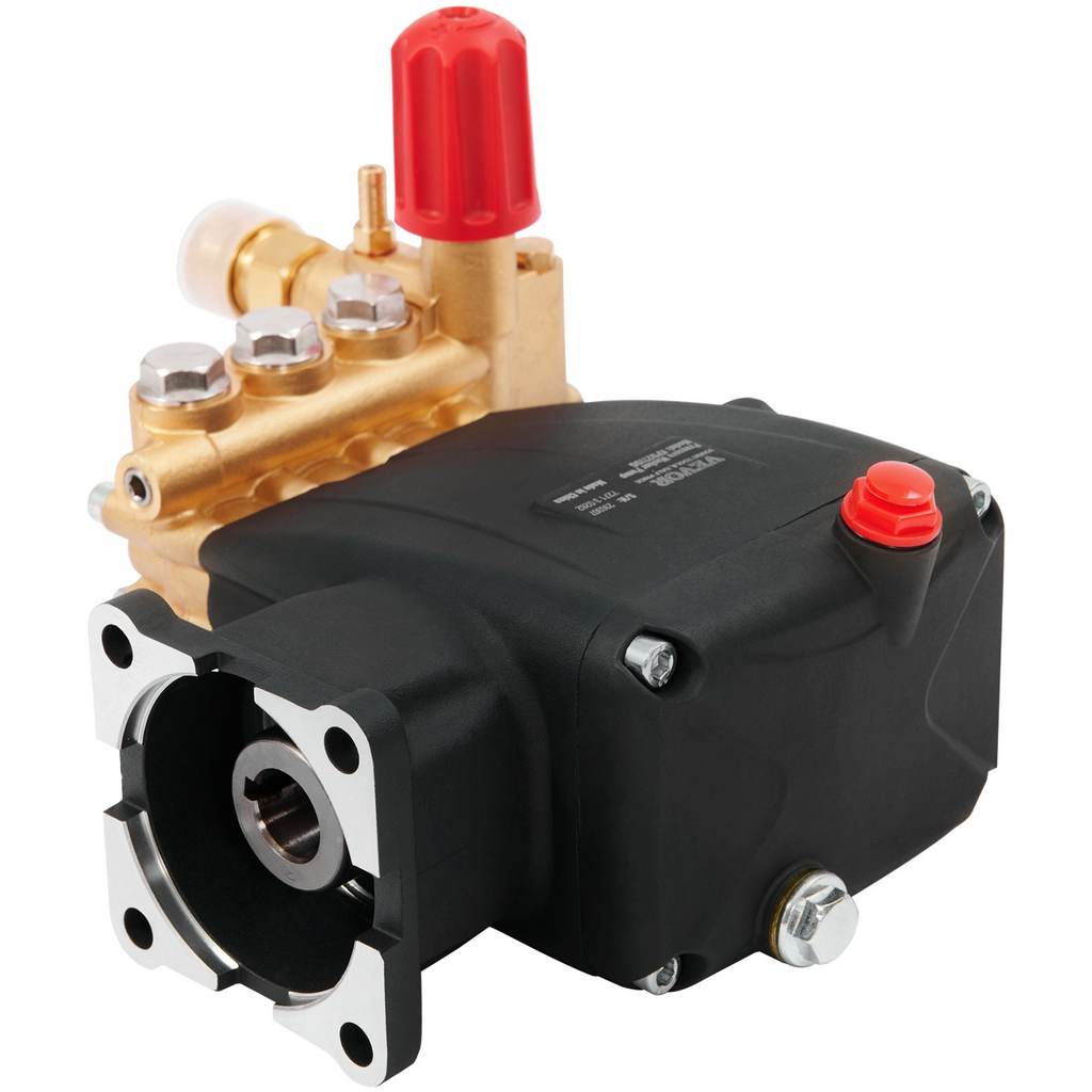 Bomba para hidrolavadora VEVOR émbolo triple horizontal con eje de 3/4" 3700 PSI 2,5 GPM
