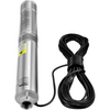 Bomba sumergible para pozos profundos VEVOR 1 HP 115 V/60 Hz caudal de 37 gpm altura de elevación de 207 pies con cable eléctrico de 33 pies