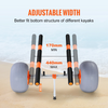 Carrito para kayak de alta resistencia de 12" ancho ajustable de 6,69 a 17,32" capacidad de peso de 350 lb