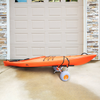 Carrito para kayak de alta resistencia de 12" ancho ajustable de 6,69 a 17,32" capacidad de peso de 350 lb