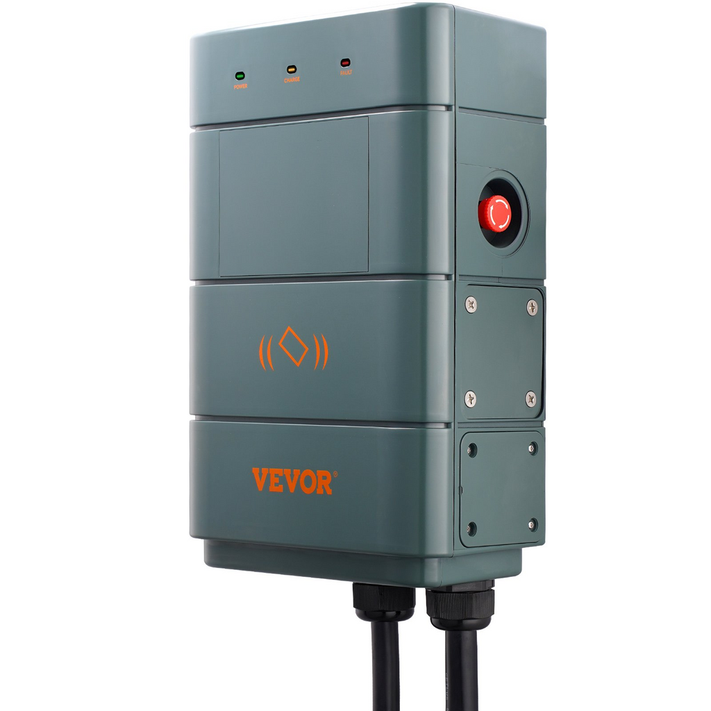 Estación de carga para vehículos eléctricos VEVOR de nivel 2 cargador doméstico de 40 A NEMA6-50