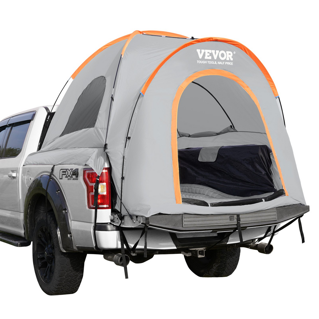 Tienda de campaña para camioneta VEVOR de 6,4 a 6,7 pies con capa de lluvia y bolsa de transporte
