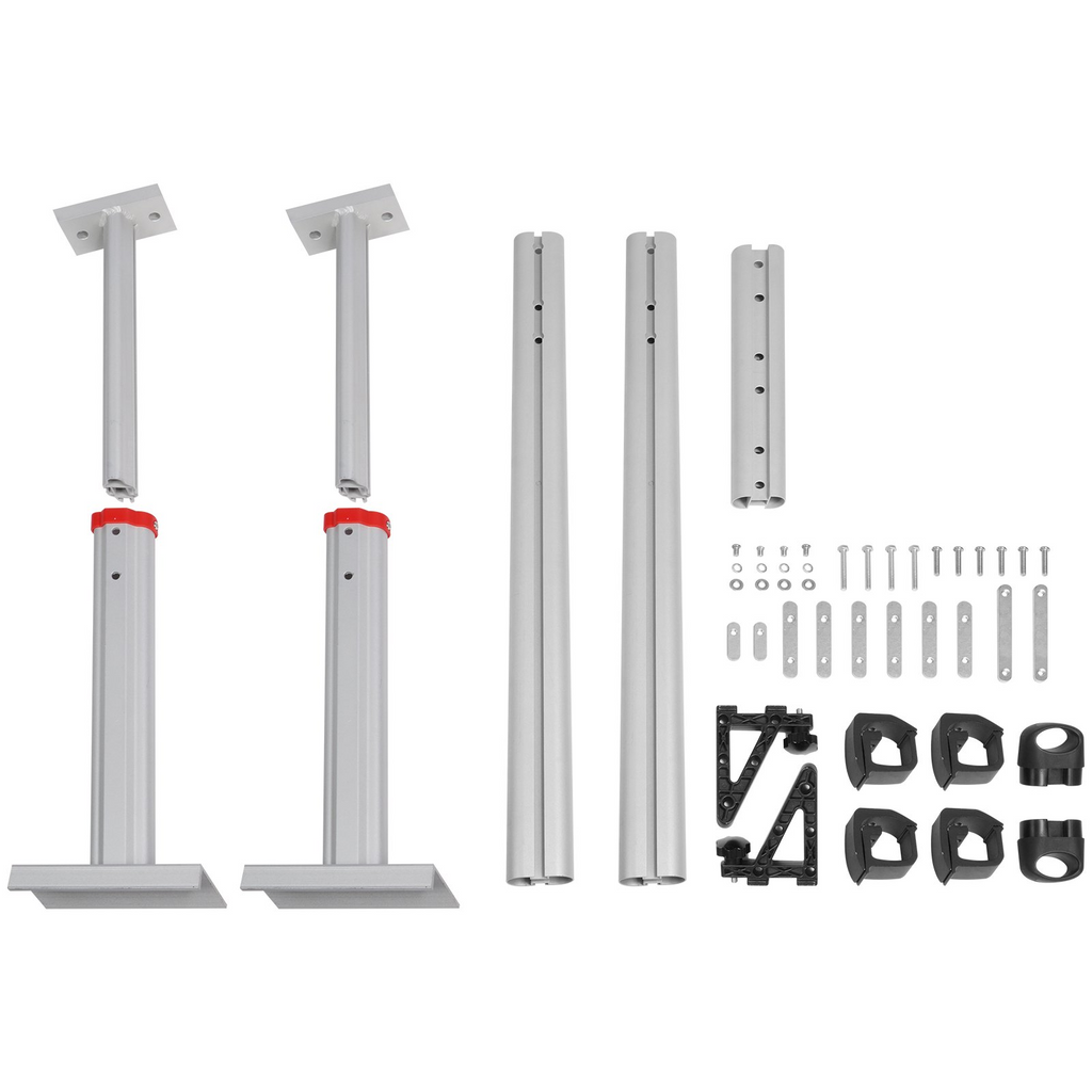 VEVOR - Portaequipajes para camión capacidad de 800 lb altura ajustable de 17 a 29 pulgadas