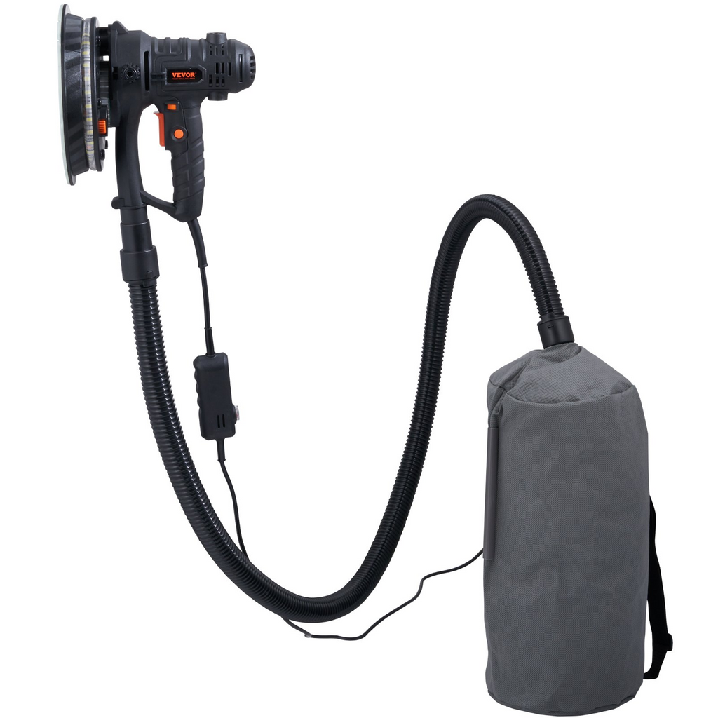 Lijadora de paneles de yeso VEVOR con motor de cepillo de 800 W velocidad variable de 1200 a 2300 RPM