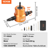 VEVOR Cortadora de chapa de doble cabezal accesorio de taladro de 360 grados con punzón y matriz adicionales