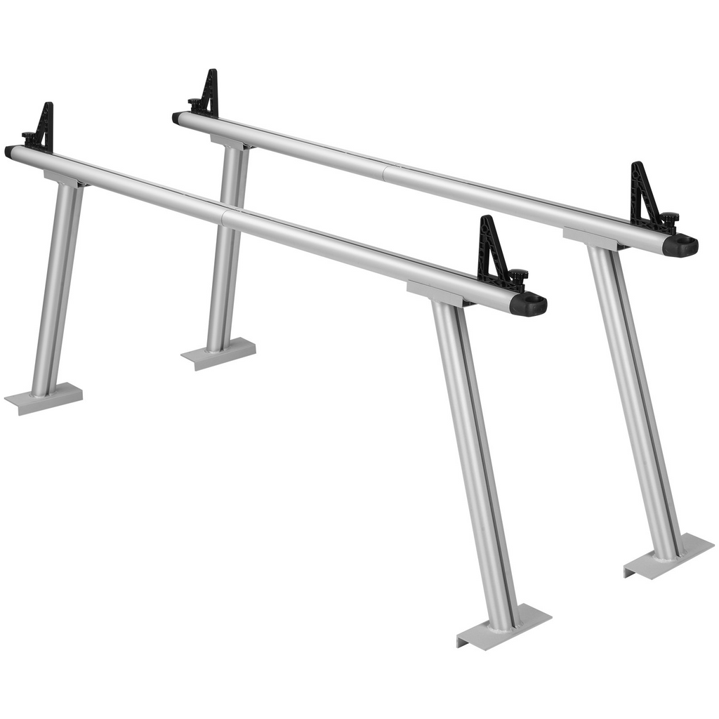 VEVOR - Portaequipajes para camión capacidad de 800 lb 71" x 31" de aluminio para escalera de camión con 8 abrazaderas en C sin perforación