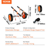 VEVOR - Carrito para kayak de alta resistencia capacidad de carga de 450 libras con neumáticos sólidos de 12''