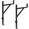 Portaequipajes extensible para camión de 19 a 34 pulgadas altura ajustable de 38,6 a 43,6 pulgadas capacidad de 250 libras