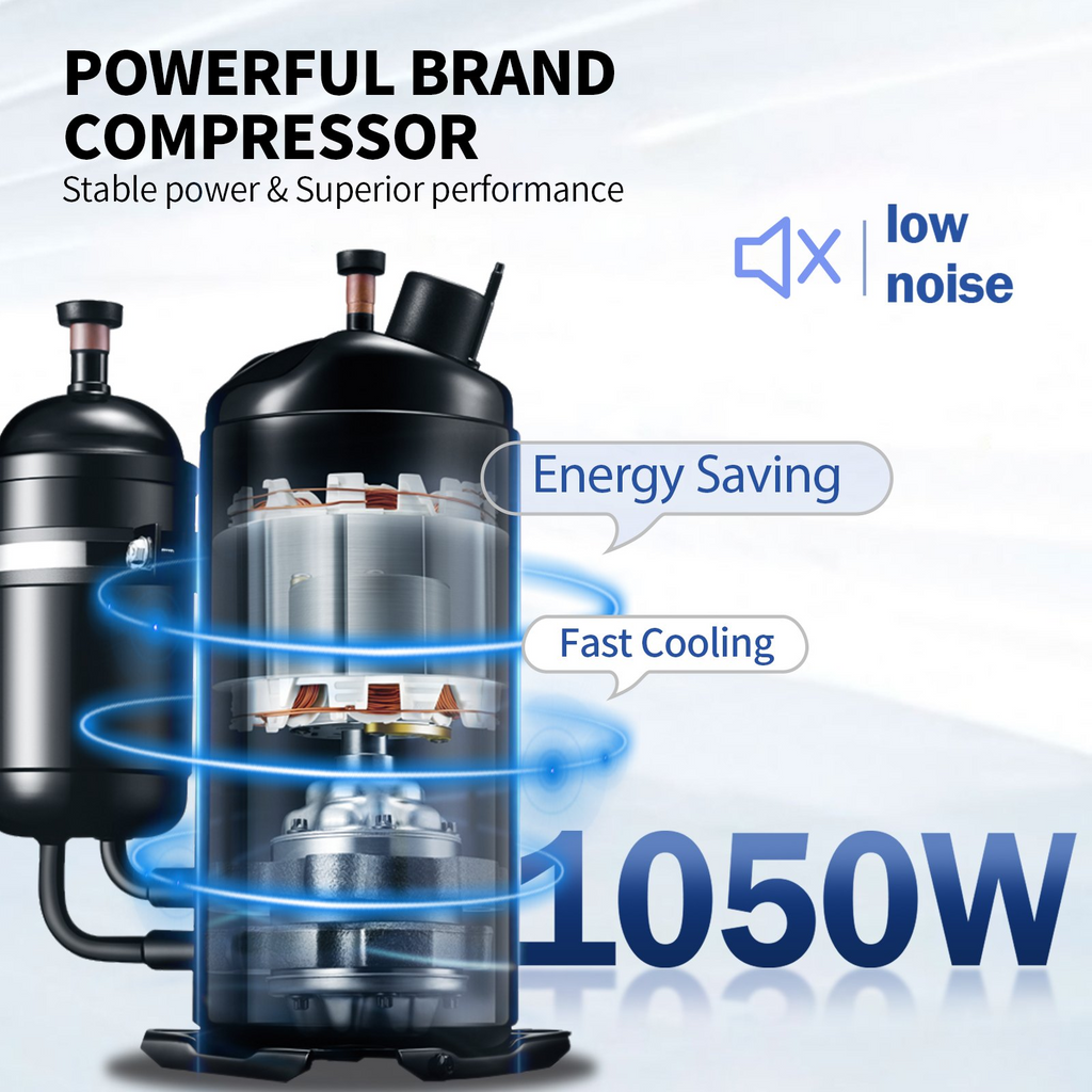 VEVOR - Máquina para hacer helados comerciales de 22-30 l/h 2200 W  con tolva de 2 x 6 l cilindro de 2 l panel LCD