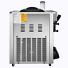 VEVOR - Máquina para hacer helados comerciales de 22-30 l/h 2200 W  con tolva de 2 x 6 l cilindro de 2 l panel LCD
