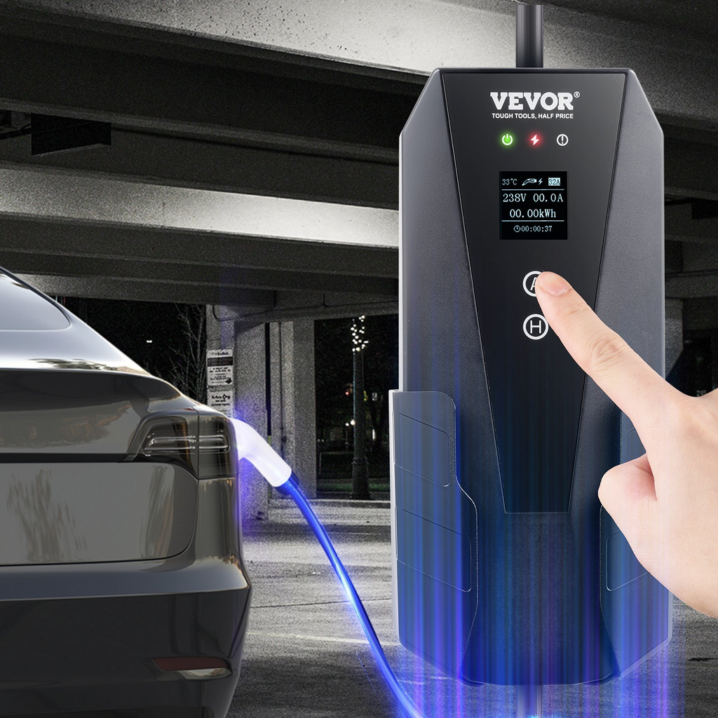 Cargador portátil para vehículos eléctricos VEVOR de nivel 2 32 A 240 V