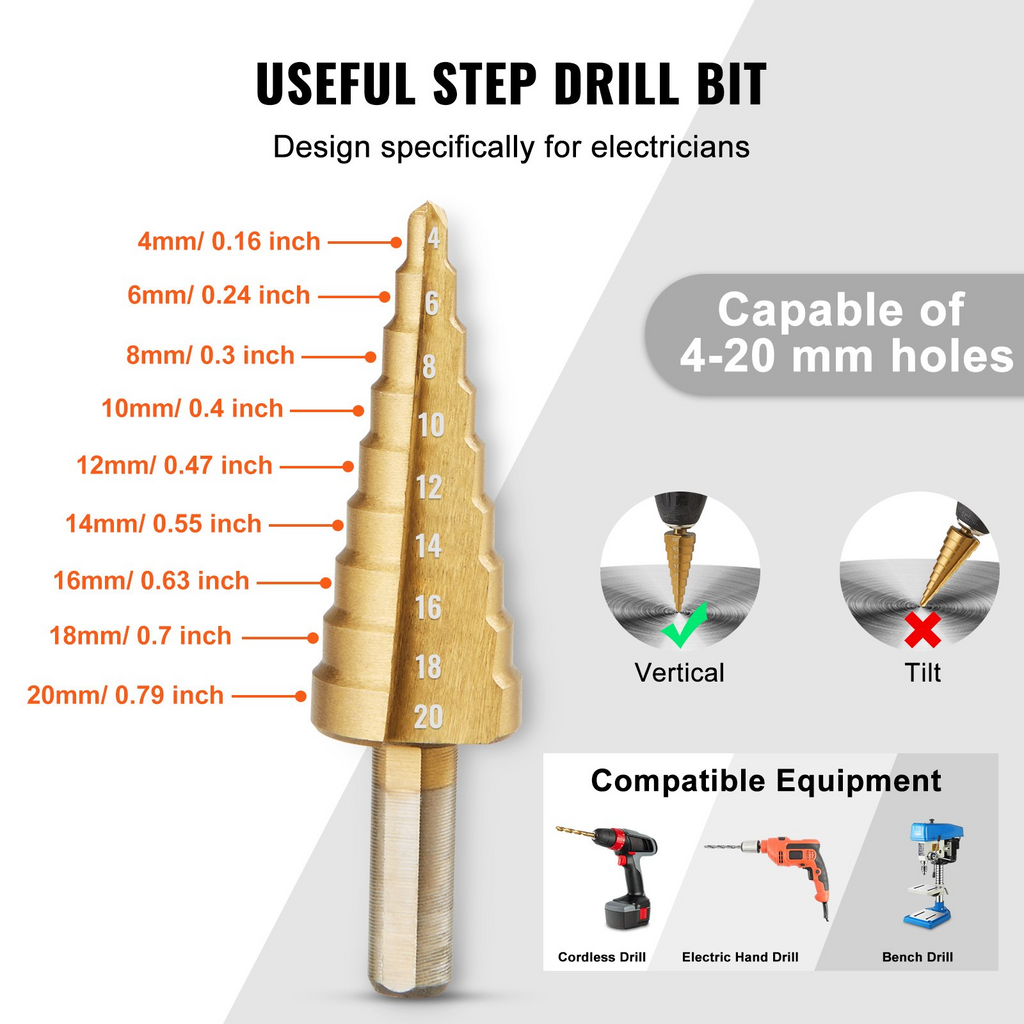 Kit de perforadora hidráulica de 10 toneladas con 6 troqueles