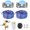 Aireador de estanque VEVOR 550 W de potencia 5,2 CFM para un lago de hasta 3 acres y 50 pies incluye un compresor de 3/4 HP