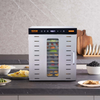 Máquina deshidratadora de alimentos VEVOR 10 bandejas de acero inoxidable