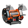 Pulidora de banco y pulidora VEVOR para metal joyería y madera con ruedas abrasivas y de lana 100 herramientas 3590 RPM