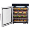 Deshidratador eléctrico de alimentos VEVOR de 800 W 10 bandejas de acero inoxidable