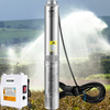 Bomba sumergible para pozos profundos VEVOR 1,5 HP 115 V/60 Hz 37 gpm cabezal de 276 pies con cable de 33 pies
