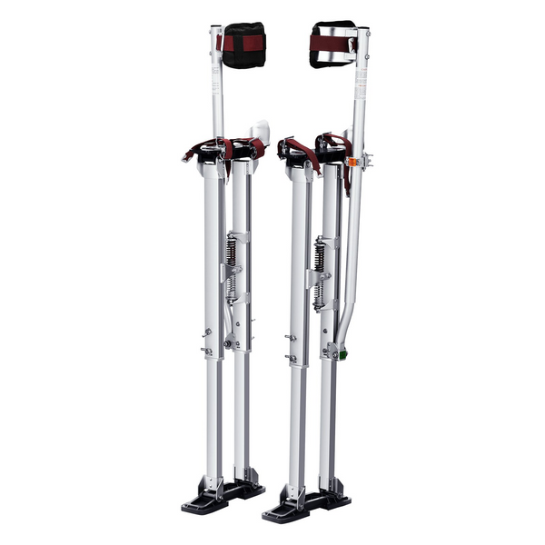 Zancos para paneles de yeso VEVOR zancos de aluminio ajustables de 36'' a 50'' con rodilleras protectoras