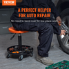 Taburete con asiento rodante ajustable para mecánico VEVOR