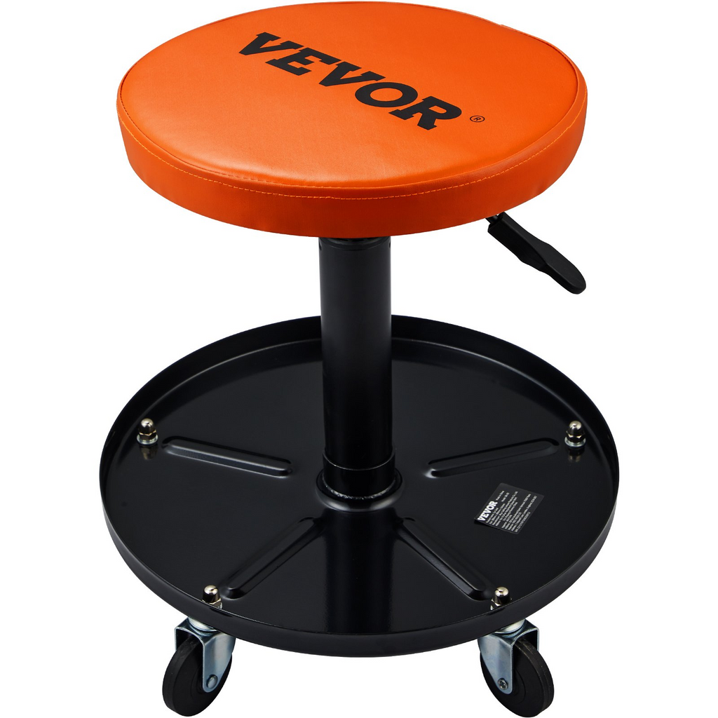 Taburete con asiento rodante ajustable para mecánico VEVOR