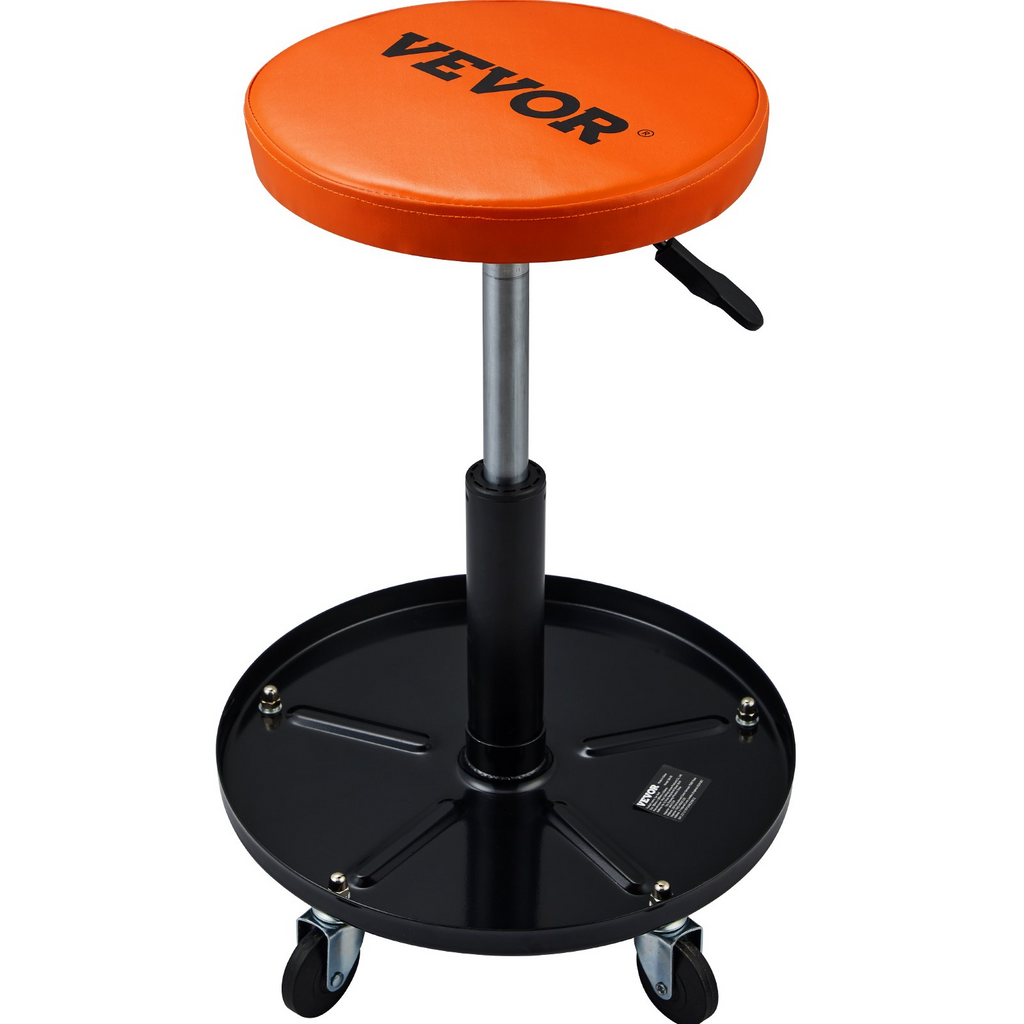 Taburete con asiento rodante ajustable para mecánico VEVOR