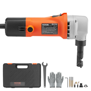 VEVOR Cortadora de chapa eléctrica potente cortadora de metal de 550 W 2200 RPM