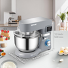 Batidora de pie VEVOR eléctrica de 660 W con 6 velocidades temporizador con pantalla LCD de 5,8 cuartos de galón