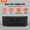 VEVOR Caja de herramientas para remolque con cerradura y llaves para plataforma de camioneta remolque RV 36" x 12" x 12"