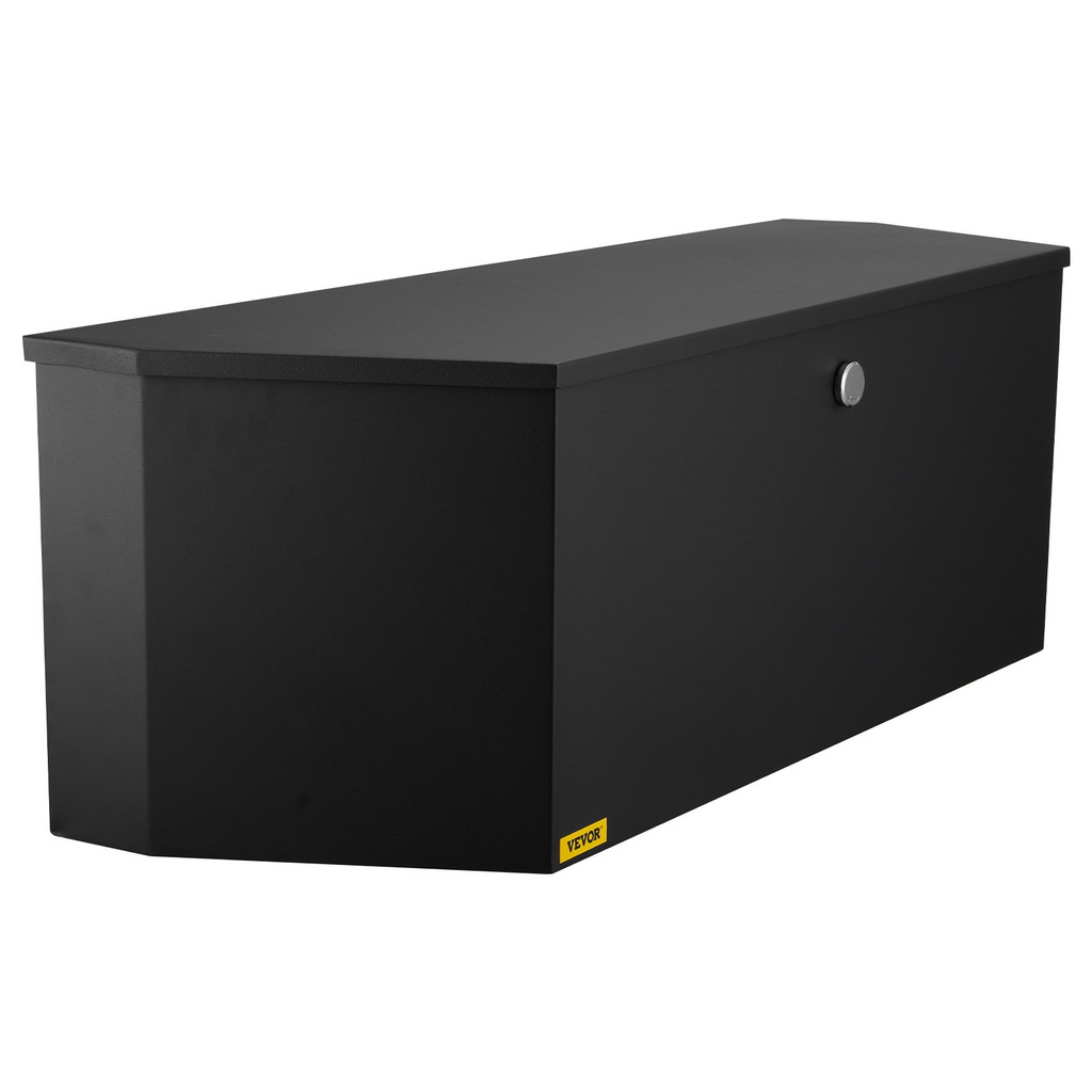 VEVOR Caja de herramientas para remolque con cerradura y llaves para plataforma de camioneta remolque RV 36" x 12" x 12"