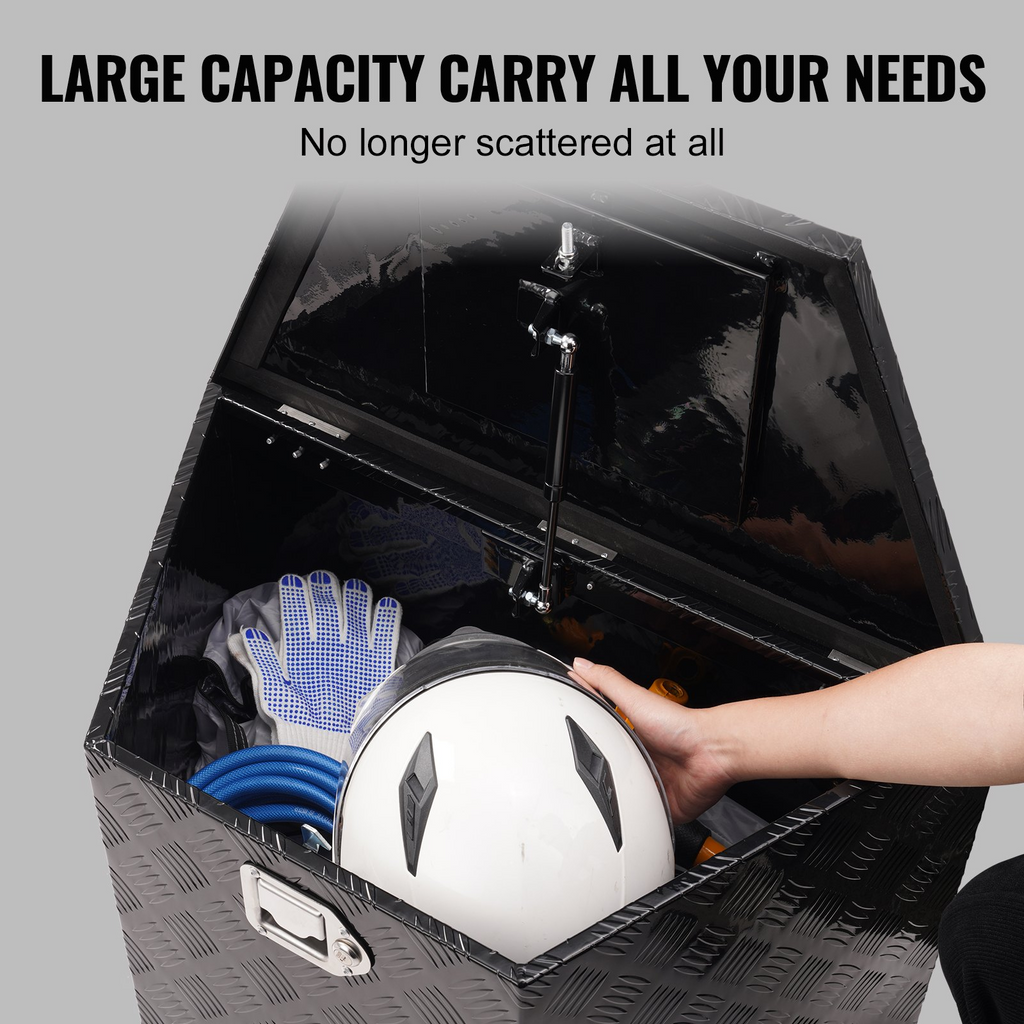 VEVOR Caja de lengüeta para remolque 39 "x 16.5" x 12 "