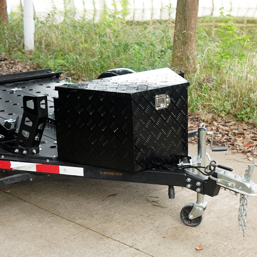 VEVOR Caja de lengüeta para remolque 39 "x 16.5" x 12 "