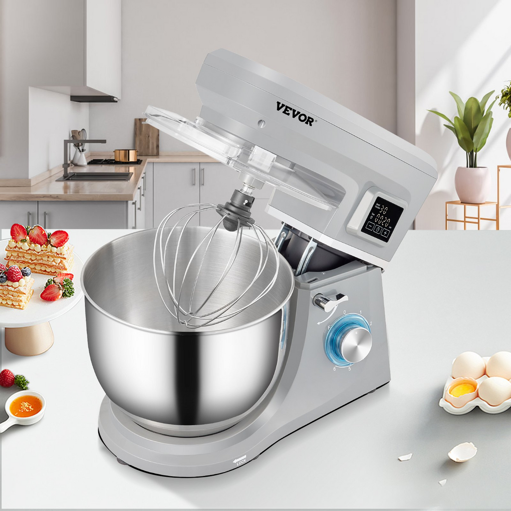 Batidora de pie VEVOR de 660 W con 6 velocidades
