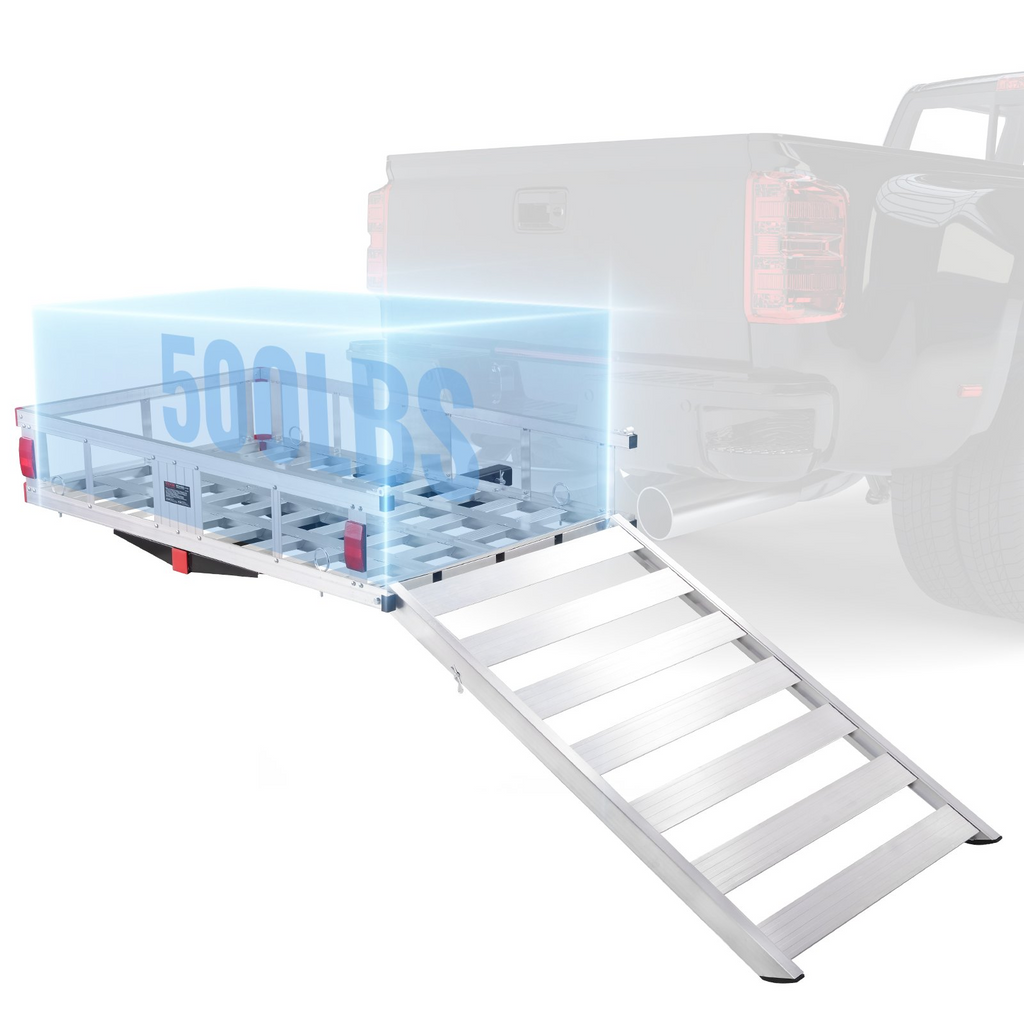 VEVOR Portaequipajes de enganche de 50 x 29,5 x 8,7 pulgadas