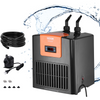 Enfriador de acuario VEVOR 52 galones 196 L enfriador de agua hidropónico de 1/10 HP