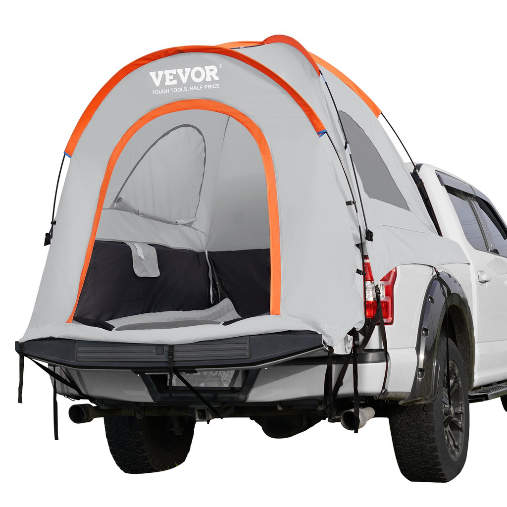 Tienda de campaña para camioneta VEVOR de 6,4 a 6,7 pies con capa de lluvia y bolsa de transporte