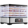 Máquina deshidratadora de alimentos VEVOR de 5 bandejas de 300 W