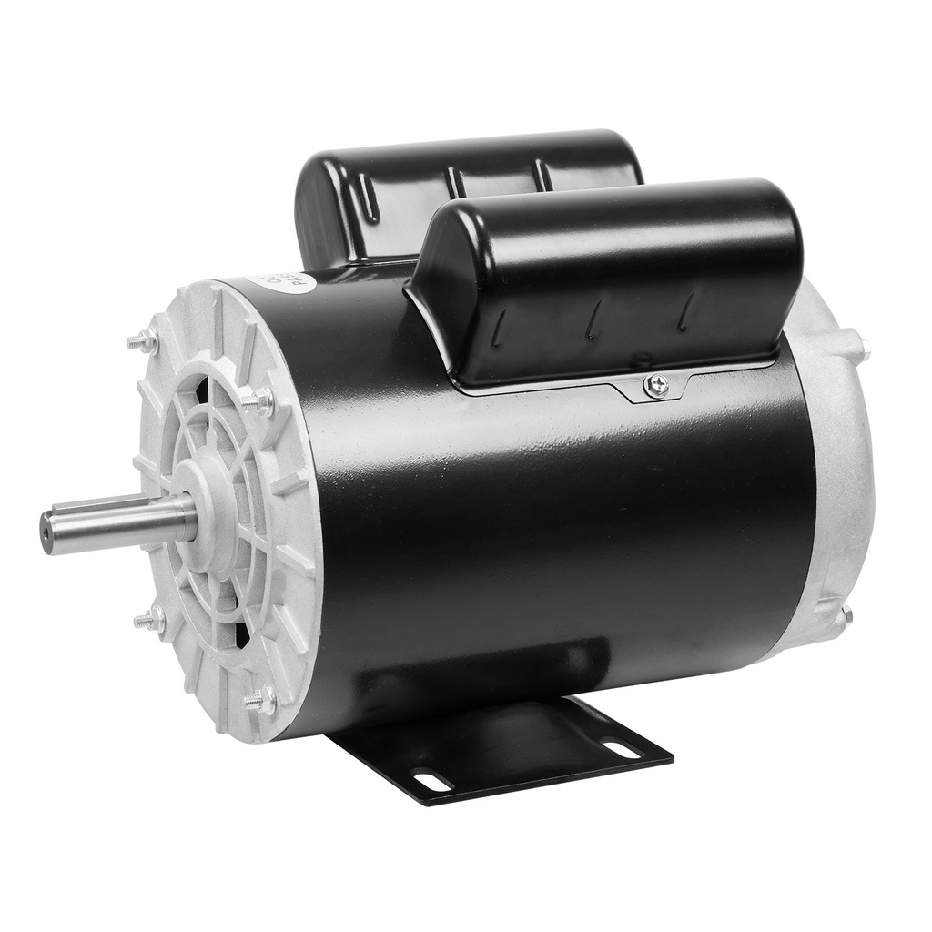 Motor de compresor de aire VEVOR de 3,7 HP 230 V y 17,2 amperios 3450 RPM marco de 56 eje con chaveta de 5/8" longitud de eje de 1,88"