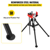 Tornillo de banco con cadena para tubos capacidad de 1/8" a 5" longitud de 36,4" patas de acero plegables portátiles