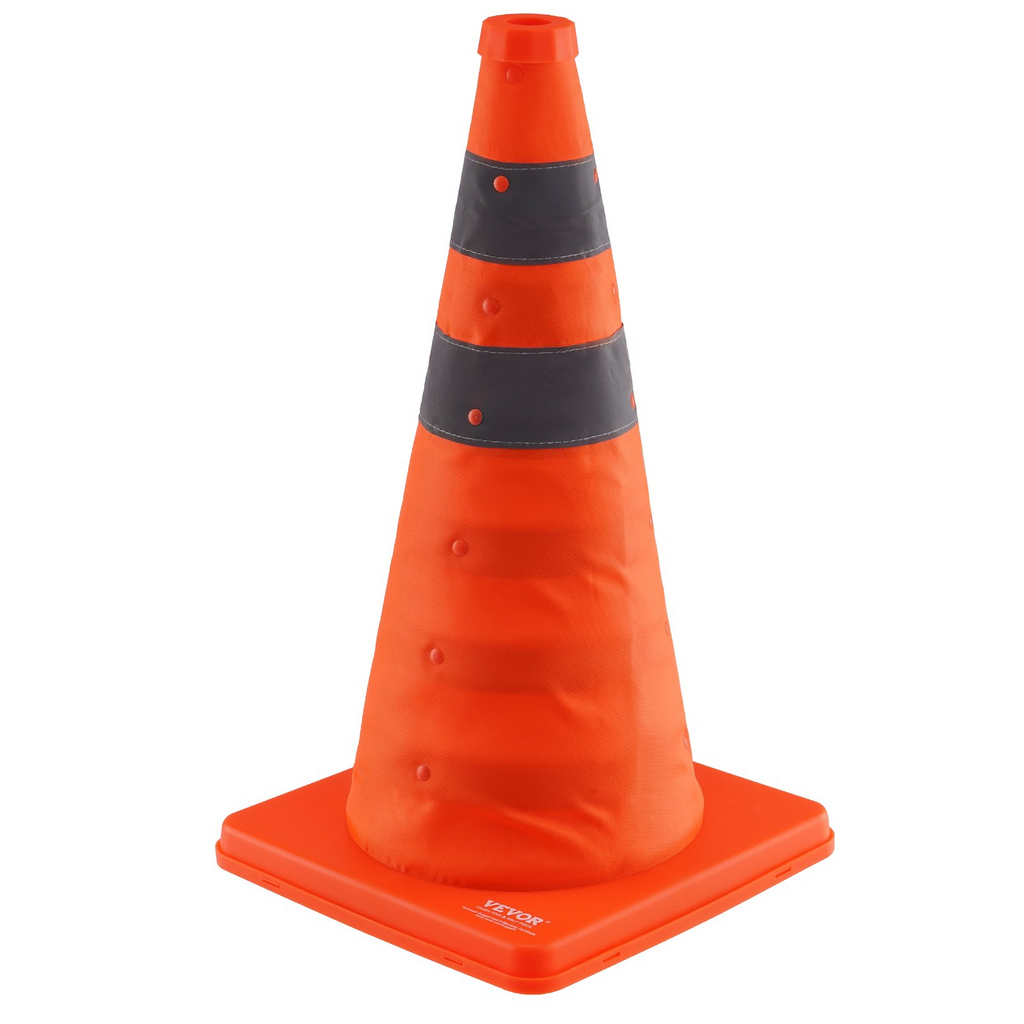 Conos de seguridad VEVOR paquete de 4 de 18 pulgadas