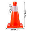 Conos de tráfico VEVOR de 18"