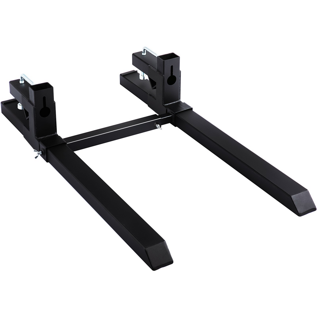 Horquillas para pallets VEVOR de 42,9" 4000 lb máx.  para cargador frontal de servicio pesado de 58,7" de longitud total