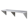 Estantería flotante de acero inoxidable VEVOR de 18" x 72" capacidad de carga de 500 lb