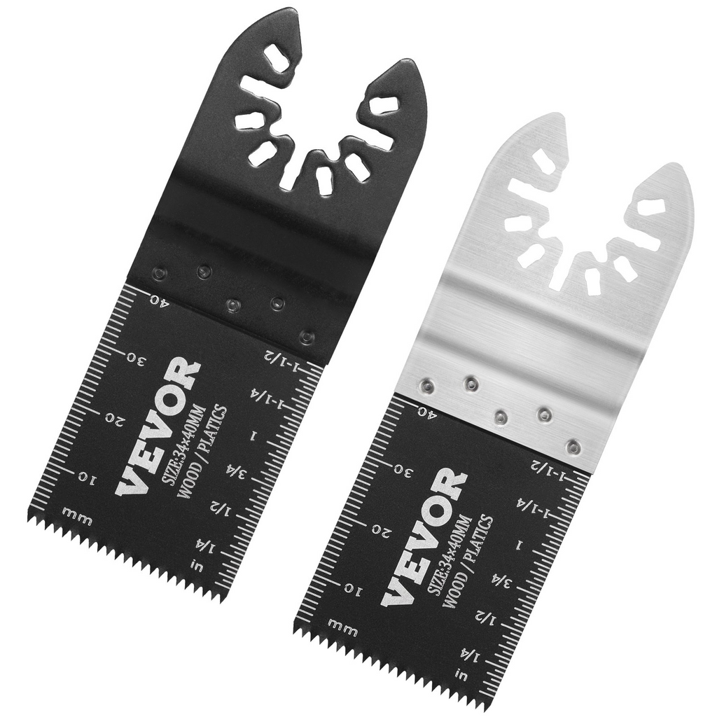 Kit de 30 hojas para herramientas múltiples  8 tipos de hojas para herramientas oscilantes de madera metal y plástico