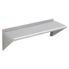 Estantería flotante de acero inoxidable VEVOR de 12" x 36"capacidad de carga de 250 lb