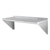 Estantería flotante de acero inoxidable VEVOR de 12" x 36"capacidad de carga de 250 lb