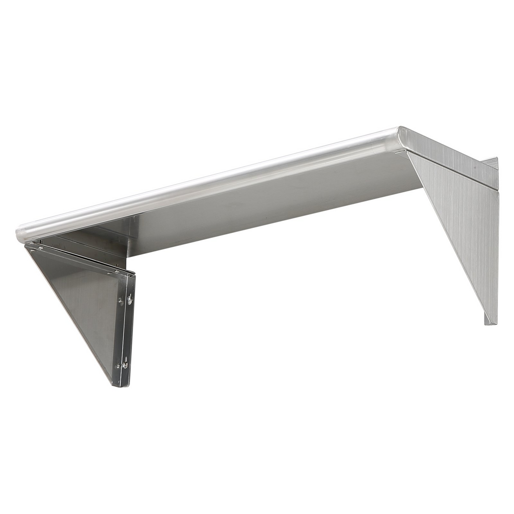 Estantería flotante de acero inoxidable VEVOR de 12" x 36"capacidad de carga de 250 lb